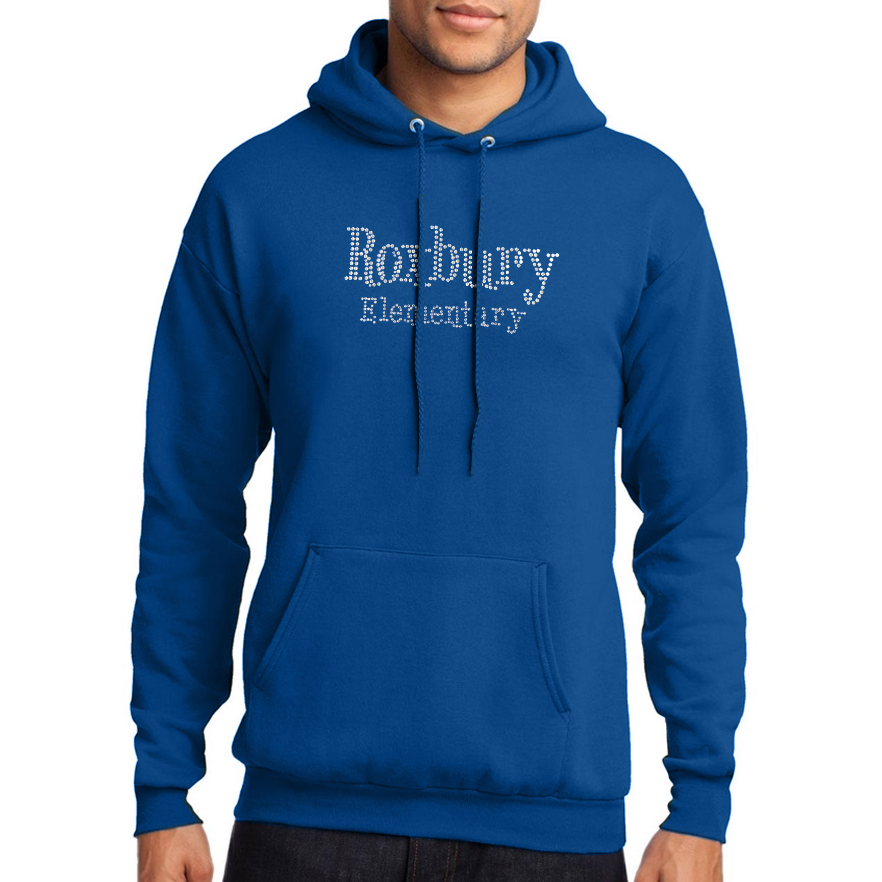 Roxbury Elementary Rhinestone Hoodie – Hometown Threads | Sweatshirts