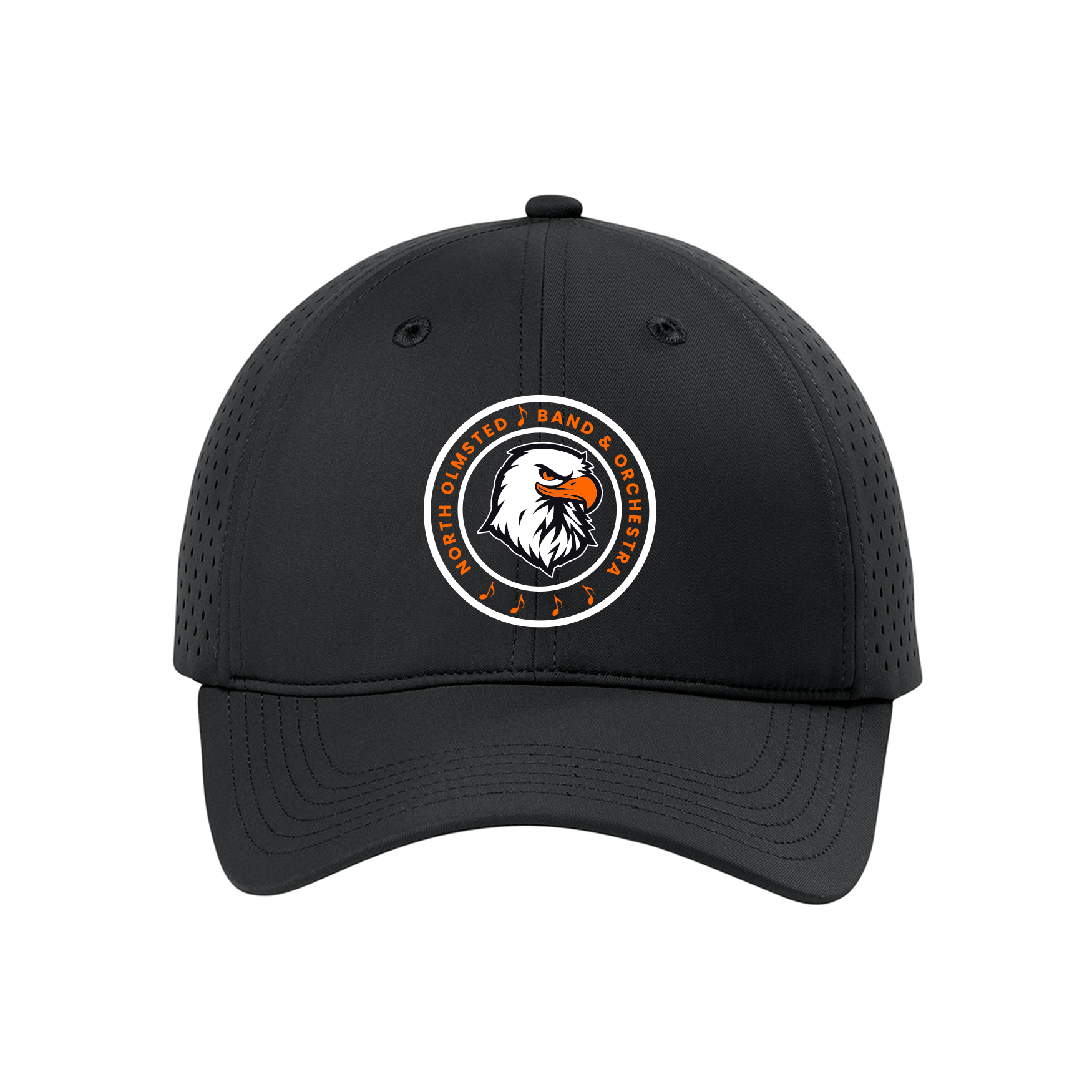 North Olmsted Band Performance Perforated Embroidered Cap